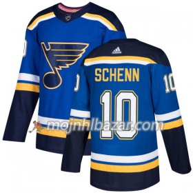 Dresovi St. Louis Blues Brayden Schenn 10 Adidas 2017-2018 Plava Authentic - Muške